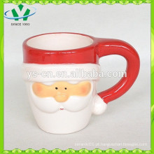 YScc0028-1 China Promocionais atacado cerâmica Santa Claus Cup